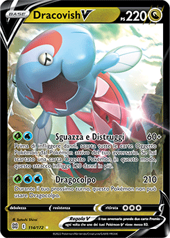 114/172 Dracovish V - italiano (ITA) – Near mint/MINT - Astri lucenti