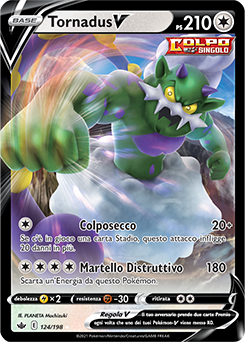 124/198 Tornadus V - italiano (ITA) – Near mint/MINT - Regno Glaciale