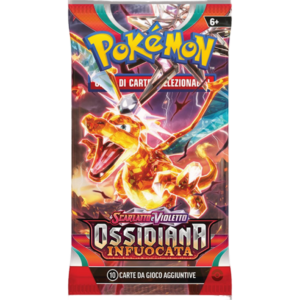 Scarlatto & Violetto - Ossidiana infuocata - Bustina singola (ITA) Booster pack